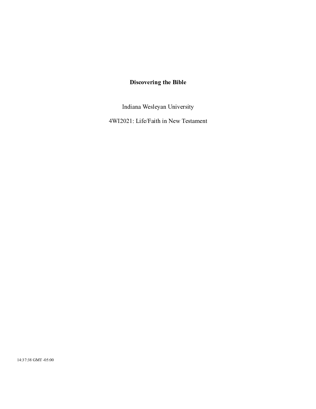 Preview image of Discovering the Bible.docx document